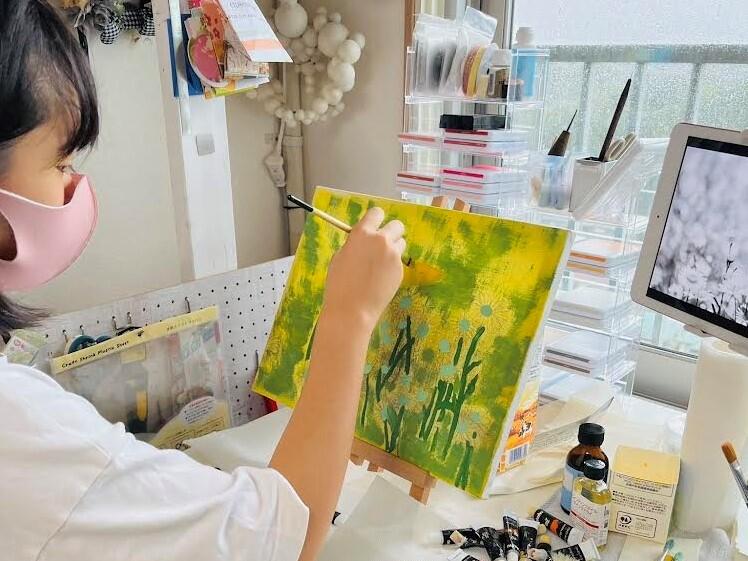 植物の絵を描こう(講座イメージ写真)